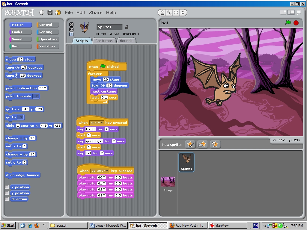 Animating with Scratch